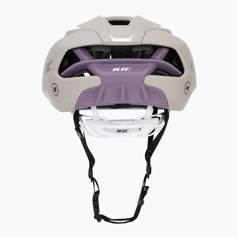 Bike helmet HJC Furion 3 mt beige/purple 4
