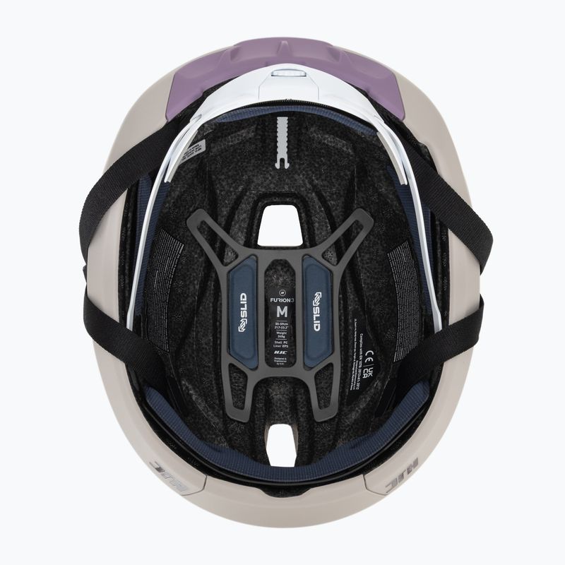 Bike helmet HJC Furion 3 mt beige/purple 5