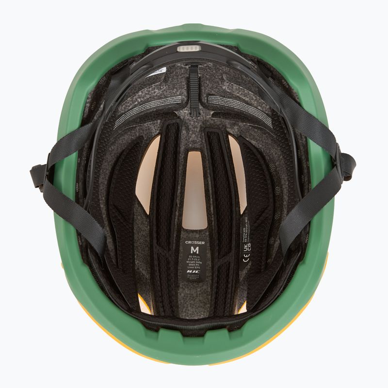 HJC Crosser mt yellow green bicycle helmet 5