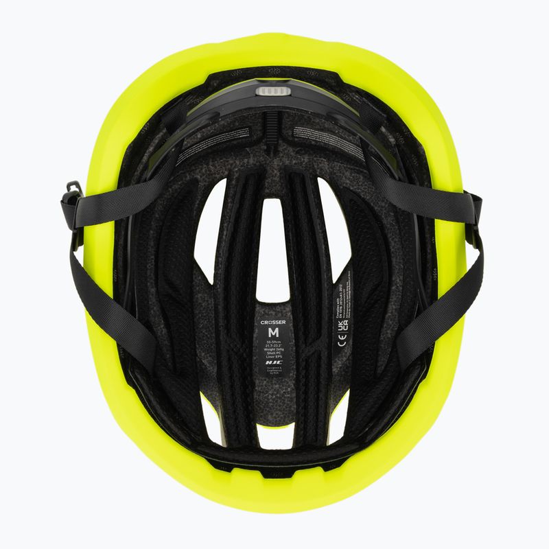 Bike helmet HJC Crosser neon yellow 5