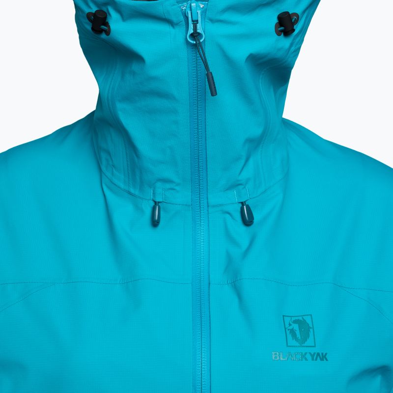 BLACKYAK women's rain jacket Hariana blue 1811015AF 3