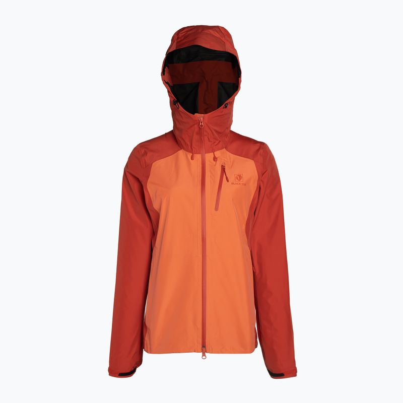 Women's rain jacket BLACKYAK Zebu orange 20010211B