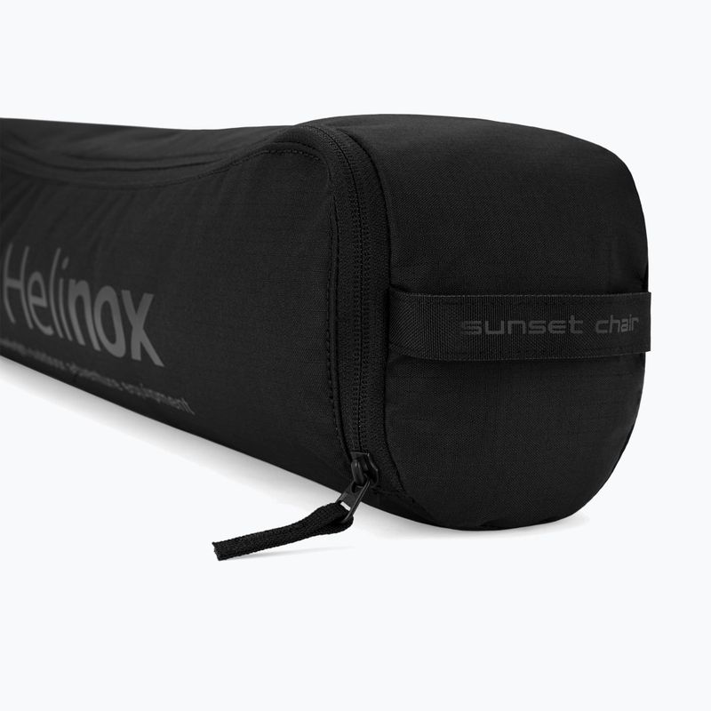 Helinox Sunset camping chair black out 8