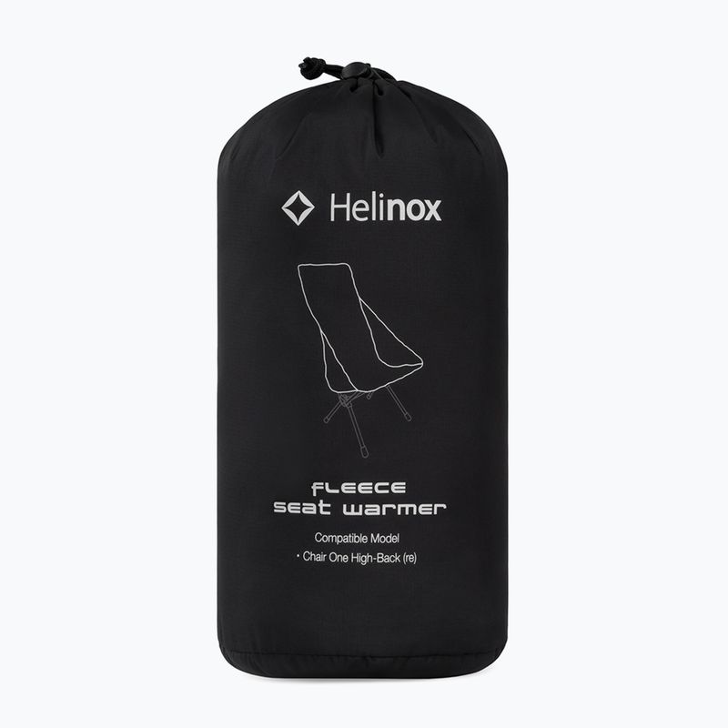 Helinox Fleece Seat Warmer for Chair one Highback (re) black 8
