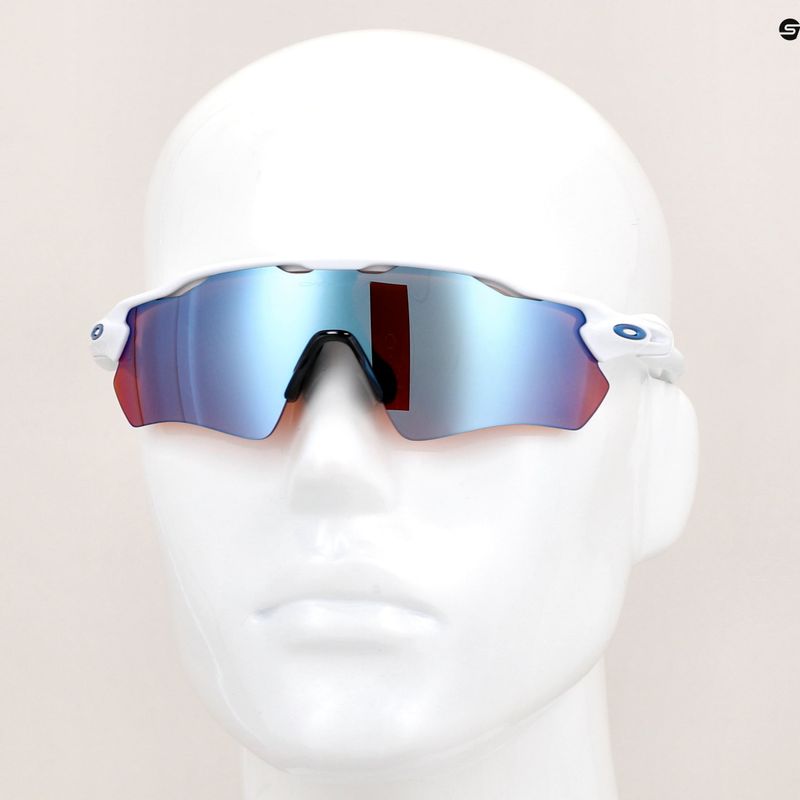 Oakley Radar Ev Path sunglasses polished white/prizm snow 9
