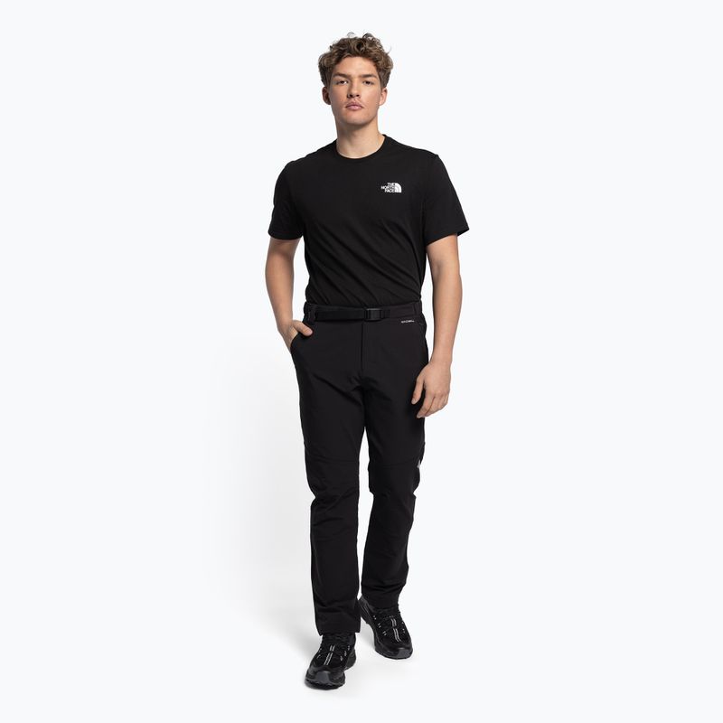 Men's softshell trousers The North Face Diablo black NF00A8MPJK31 2
