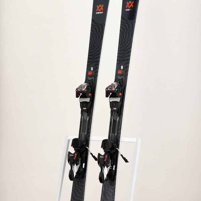 Women's downhill ski Völkl Flair 75 + vMotion 11 ALU GW black/coral 10