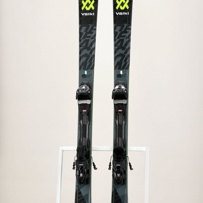 Downhill ski Völkl Deacon XTD + vMotion 10 GW black/lime green 10