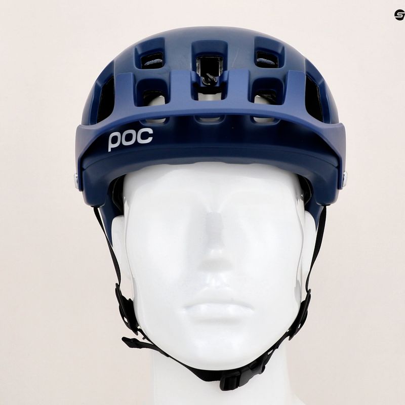 Bike helmet POC Tectal lead blue matt 7