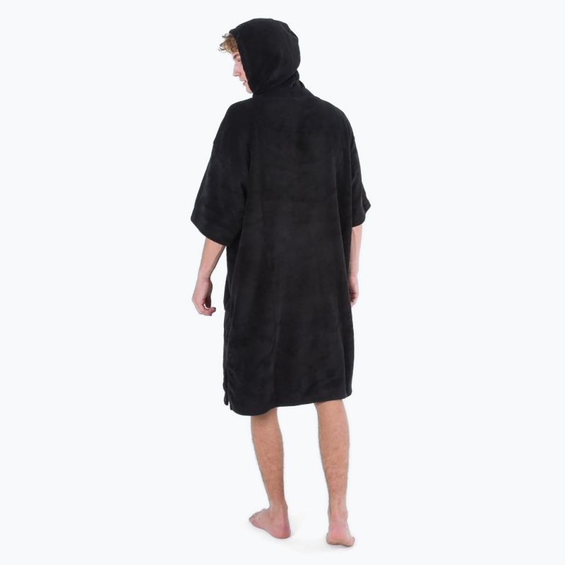 Hurley One&Only black poncho 2