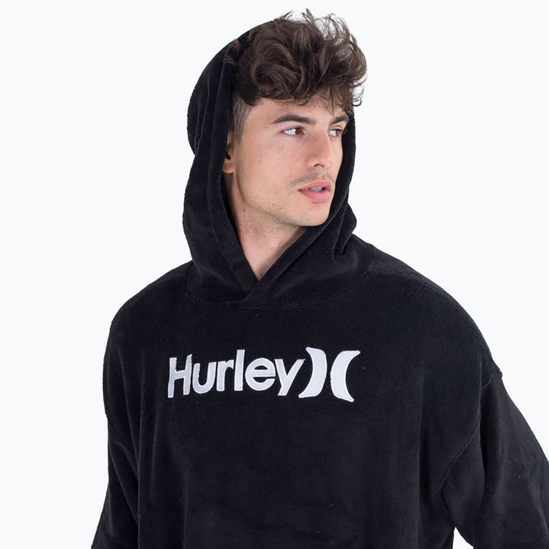 Hurley One&Only black poncho 5