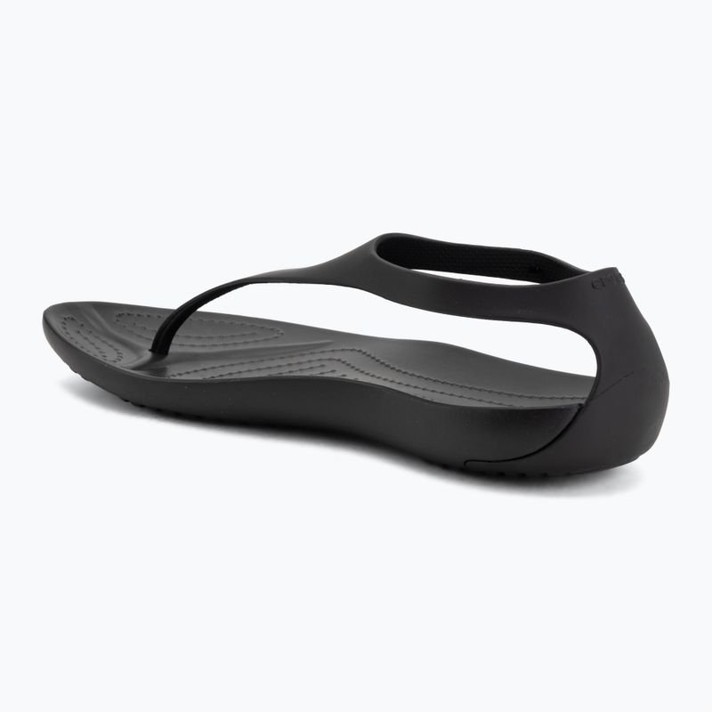 Women's flip-flops Crocs Sexi Flip black/black 3