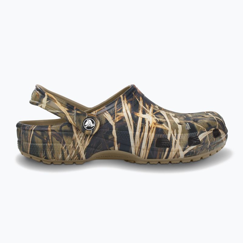 Crocs Classic Realtree khaki flip-flops 12132 11