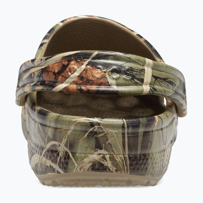 Crocs Classic Realtree khaki flip-flops 12132 12