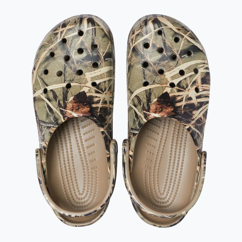 Crocs Classic Realtree khaki flip-flops 12132 14