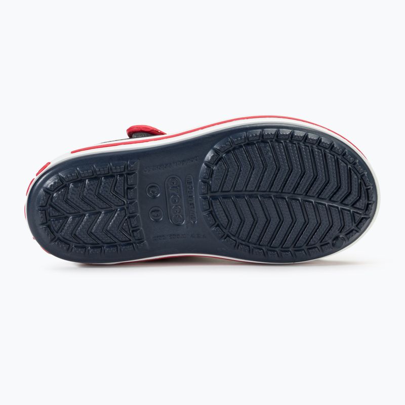 Crocs Crockband Kids Sandal navy/red 4