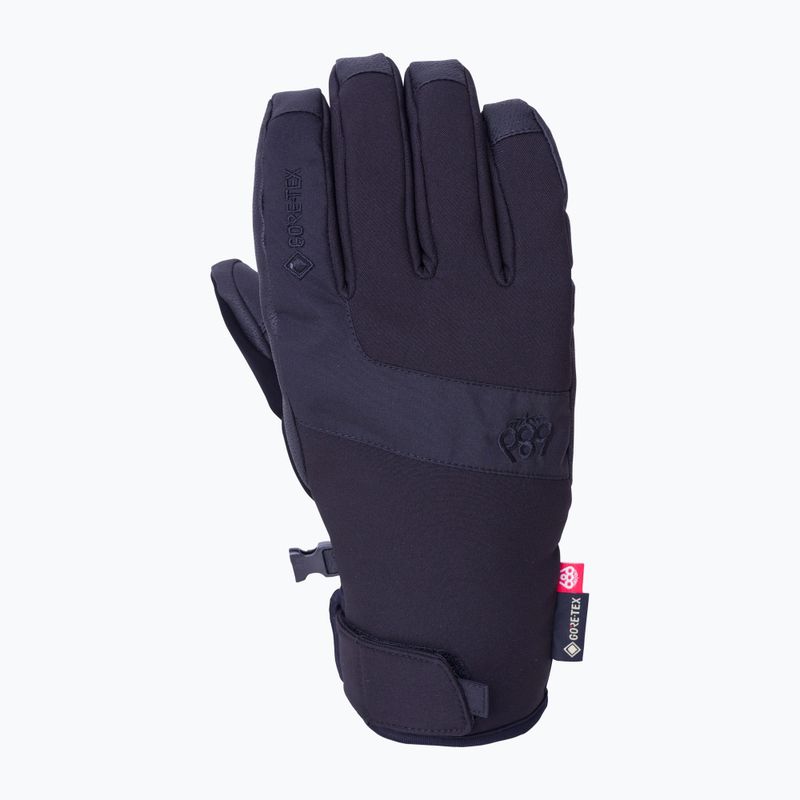 Men's 686 Gore-Tex Linear Under Cuff Snowboard Gloves black 7