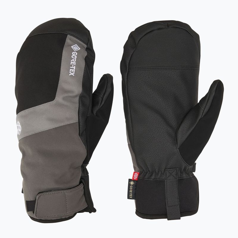 Men's 686 Gore-Tex Linear Under Cuff Mitt charcoal snowboard glove