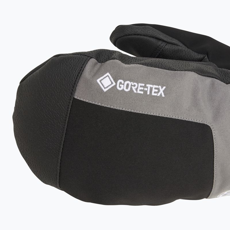Men's 686 Gore-Tex Linear Under Cuff Mitt charcoal snowboard glove 4