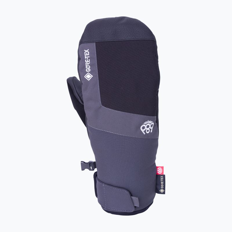 Men's 686 Gore-Tex Linear Under Cuff Mitt charcoal snowboard glove 7