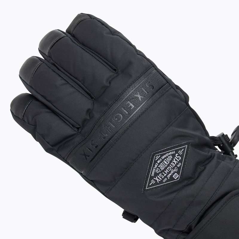 Men's snowboard gloves 686 Recon black 4