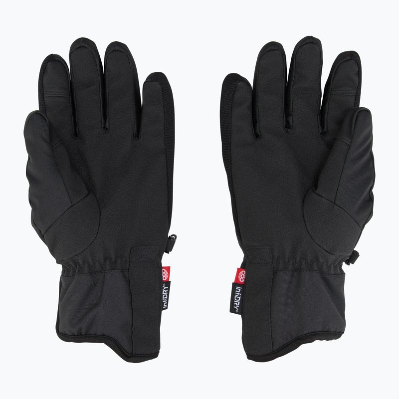 Men's snowboard gloves 686 Primer black 3