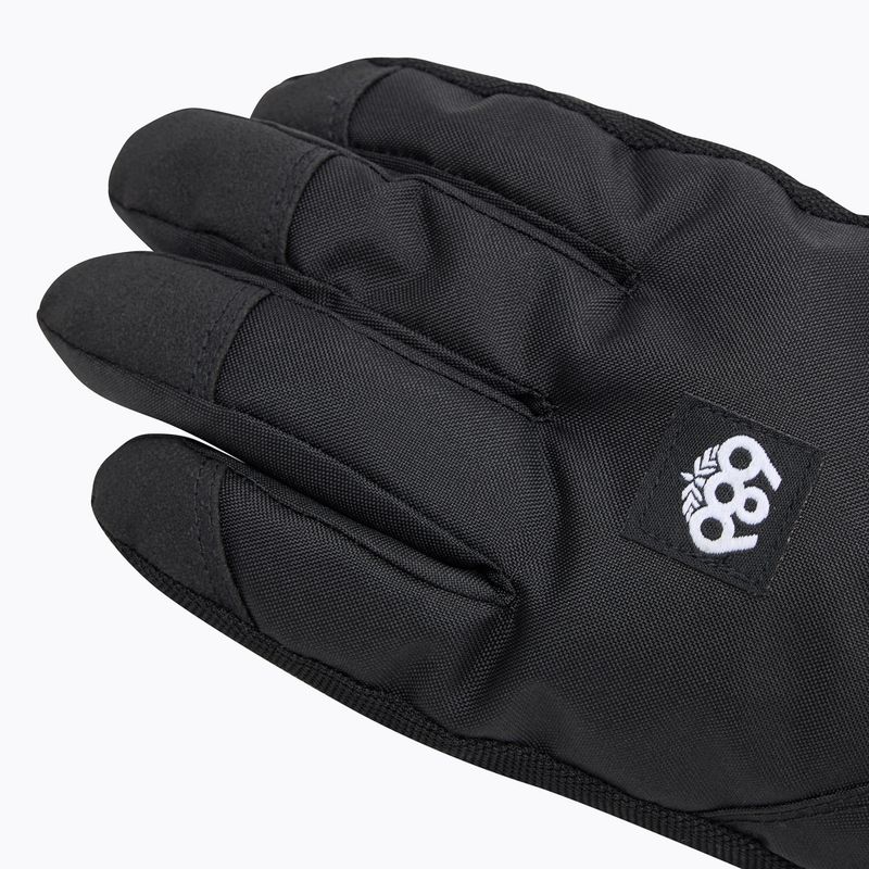 Men's snowboard gloves 686 Primer black 4