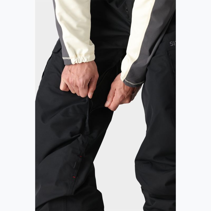 Men's snowboard trousers 686 Smarty 3-in-1 Cargo Bib black 5