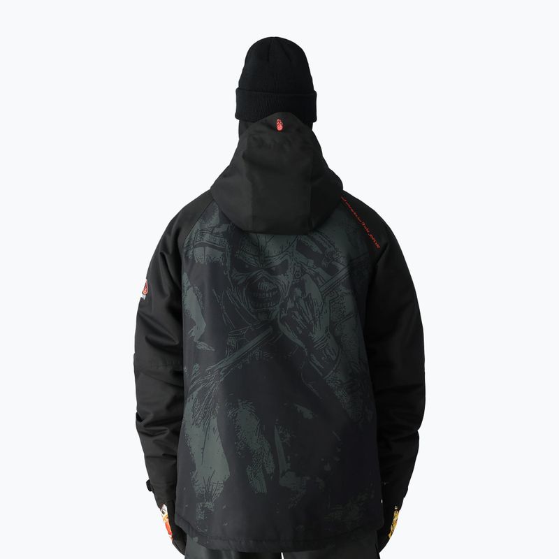 Men's 686 Geo iron maden trooper snowboard jacket black 3