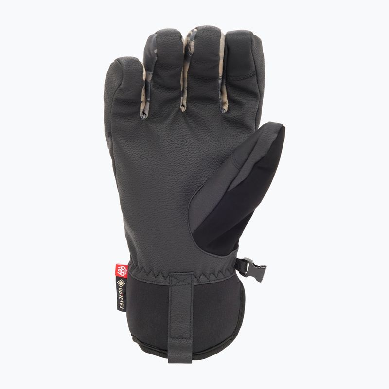 Men's 686 Gore-Tex Linear Under Cuff Snowboard Gloves sage hemisphere 3