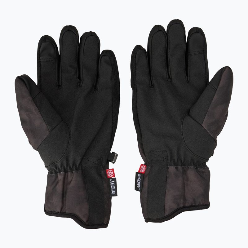 Snowboard gloves 686 Primer iron maiden eddies black 3