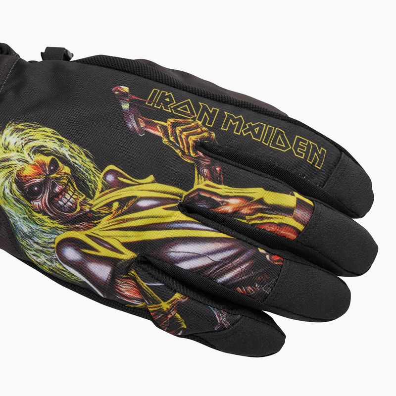 Snowboard gloves 686 Primer iron maiden eddies black 4