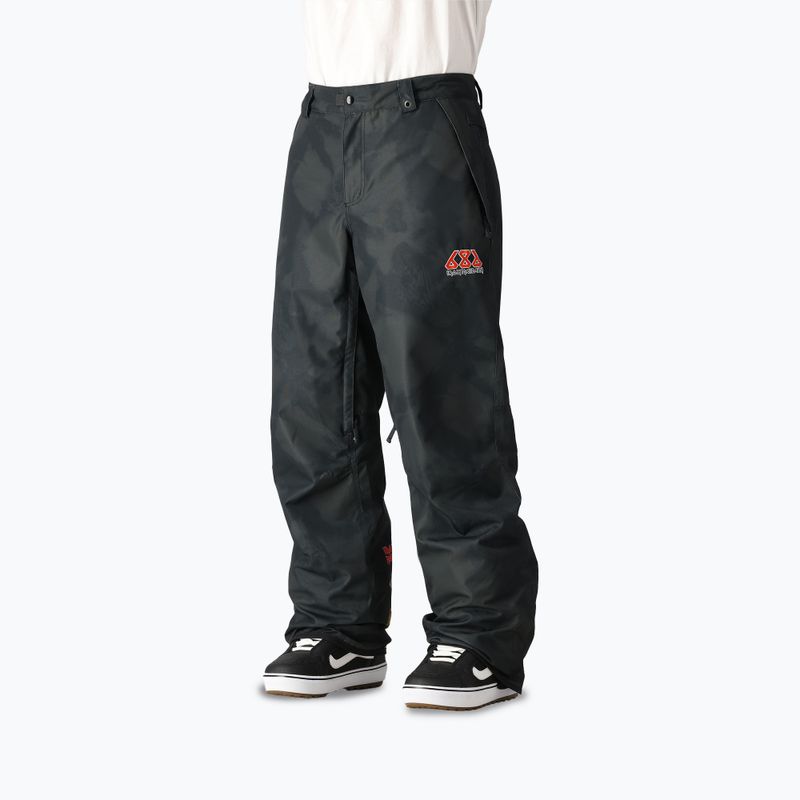 Men's snowboard trousers 686 Standard iron maiden eddies black
