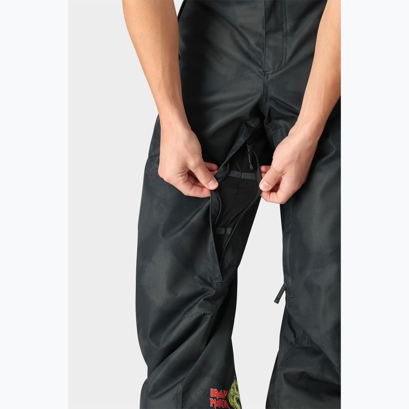 Men's snowboard trousers 686 Standard iron maiden eddies black 3