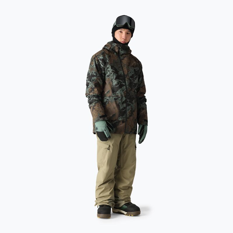 Men's 686 Hydra Thermagraph cypress green hemisphere snowboard jacket 2