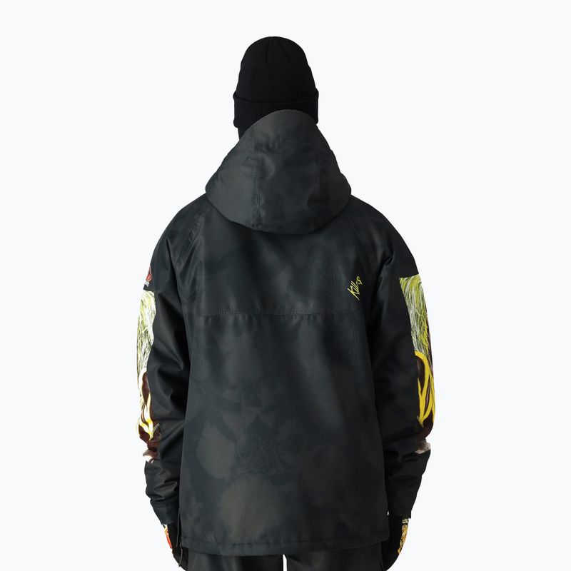 Men's 686 Renewal Insulated Anorak iron maiden eddies black snowboard jacket 3