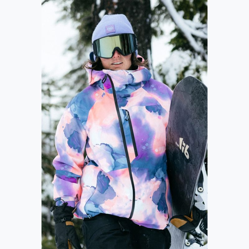 Women's snowboard jacket 686 Hydra tulip ink 8
