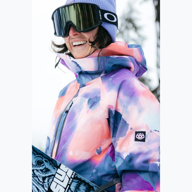 Women's snowboard jacket 686 Hydra tulip ink 10