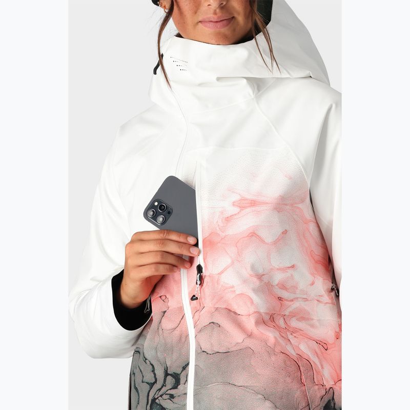 Women's snowboard jacket 686 Hydra white cypress cloudbreak 6