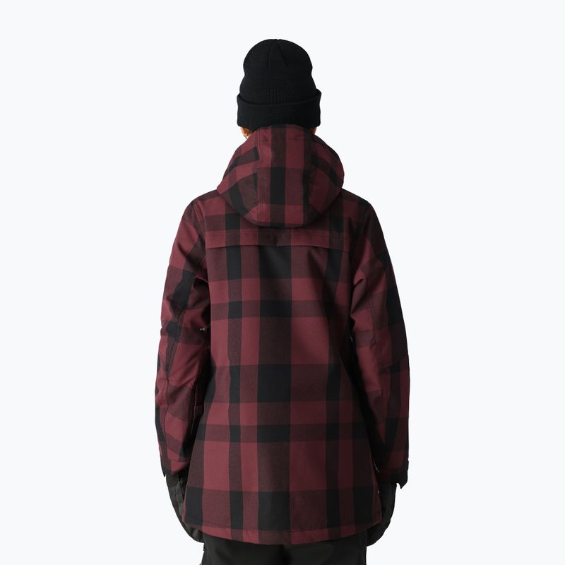 Women's 686 Spirit sassafras plaid snowboard jacket 3
