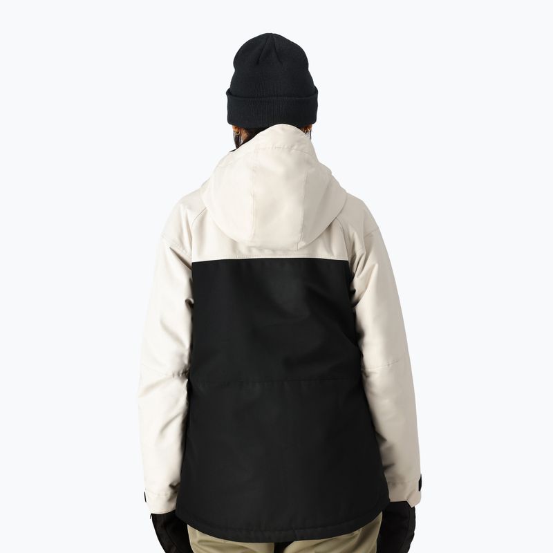 Women's 686 Athena Insulated limestone colourblock snowboard jacket 3