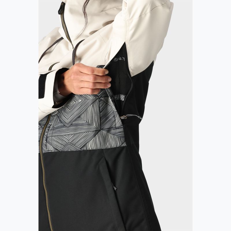 Women's 686 Athena Insulated limestone colourblock snowboard jacket 5