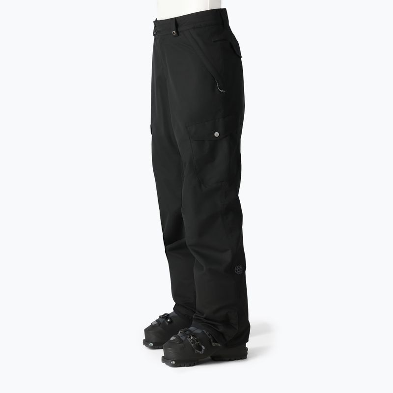 Women's snowboard trousers 686 Aura Cargo black 4