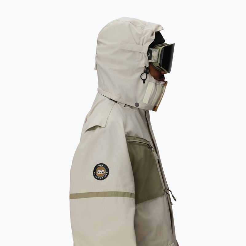 Men's snowboard jacket 686 2001 Transfer limestone colorblock 5