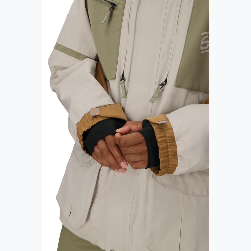 Men's snowboard jacket 686 2001 Transfer limestone colorblock 10