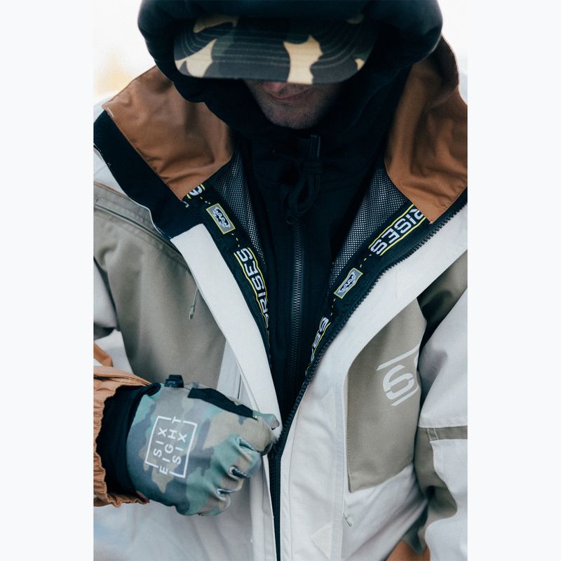 Men's snowboard jacket 686 2001 Transfer limestone colorblock 13