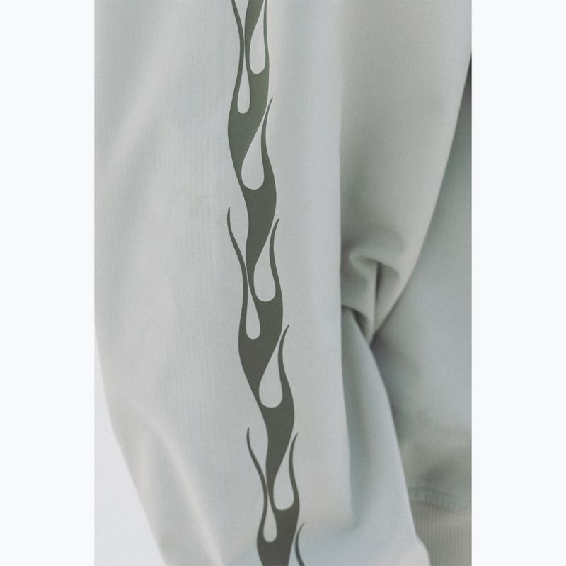 Men's snowboard sweatshirt 686 Waterproof Team Hoody limestone 10