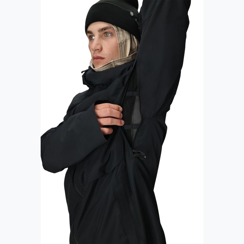Men's snowboard jacket 686 Hydra Thermagraph black 7