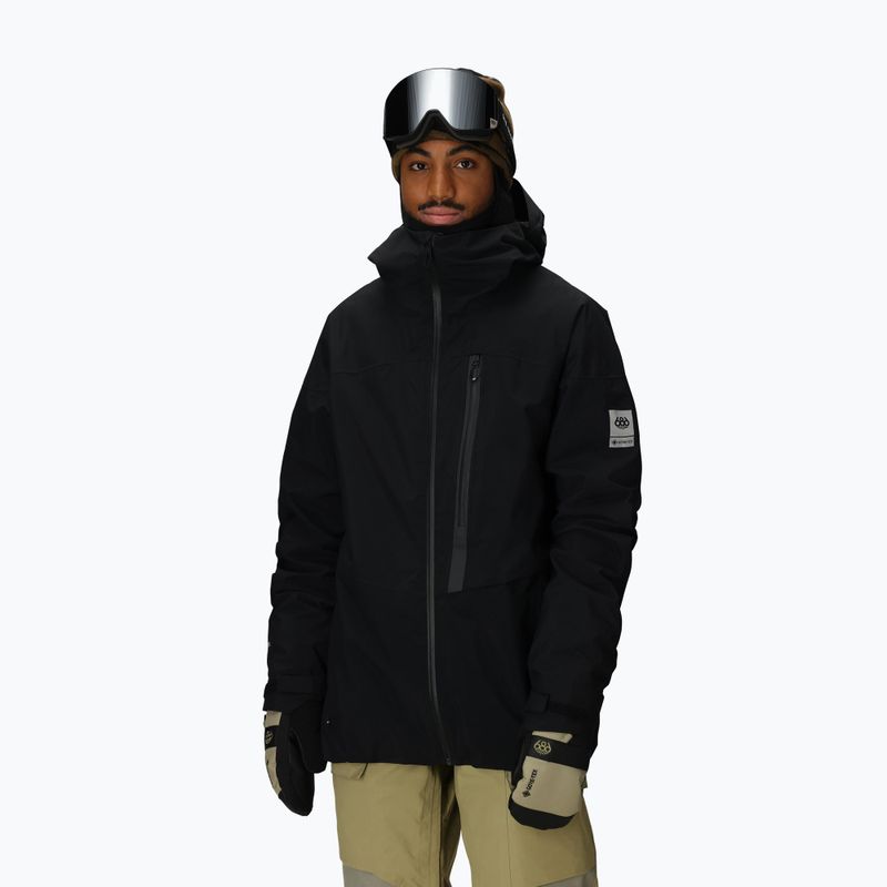 Men's snowboard jacket 686 Gore-Tex GT Thermagraph black 4