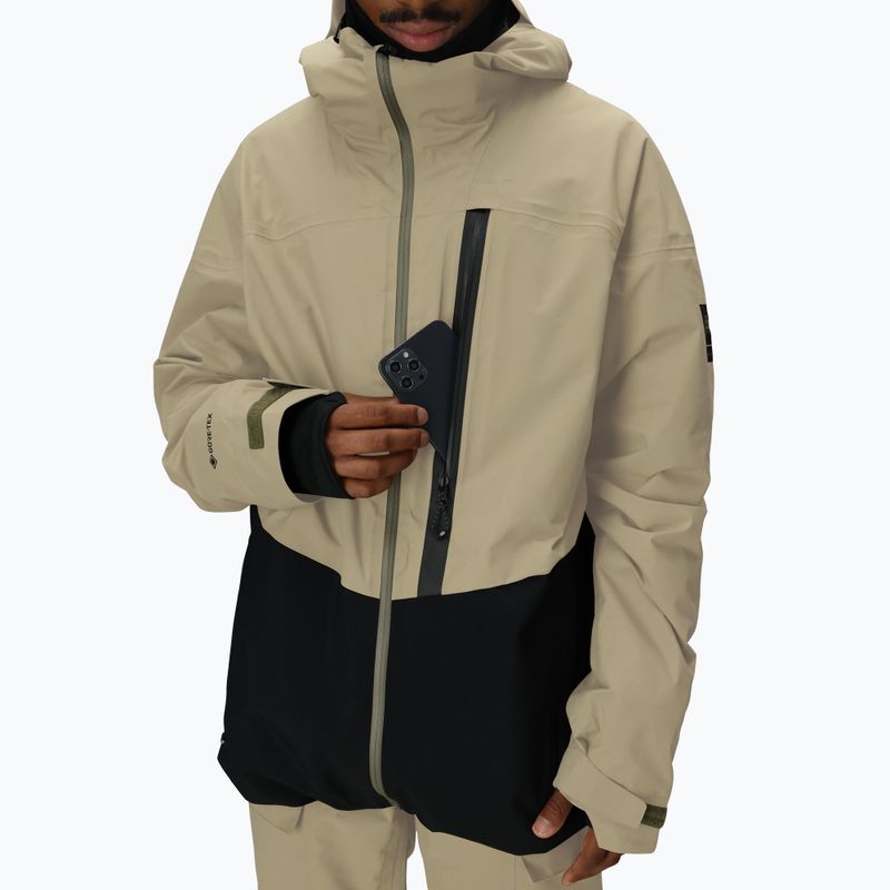 Men's snowboard jacket 686 Gore-Tex GT Thermagraph sage colorblock 6